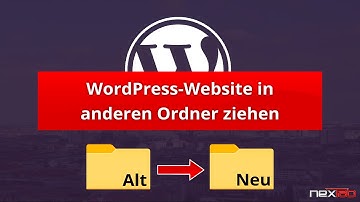 WEBSITE auf gleichem SERVER in einen ANDEREN ORDNER umziehen