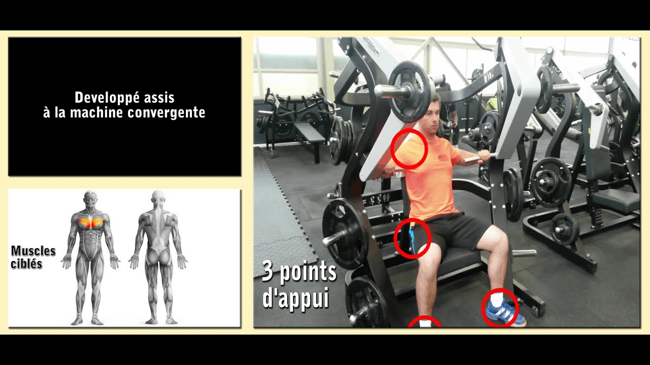 Thomas Personal Trainer Développé assis à la machine convergente YouTube