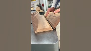 Using the Freud lock miter shaper cutter to make some 4.5 x 4.5 walnut posts #freudtoolsambassador