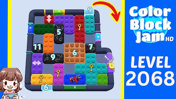 Color Block Jam Level 1173 (2068) Solution Walkthrough