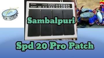 Sambalpuri patch  SPD 20 Pro | SPD 20 Pro| Octpad Sambalpuri Patch