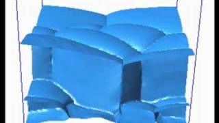 Drops on foam