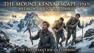 The Mount Kenya Escape (1943): Felice Benuzzis breakout to climb a mountain just for the hell of it