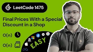 LeetCode 1475: Final Prices With a Special Discount in a Shop