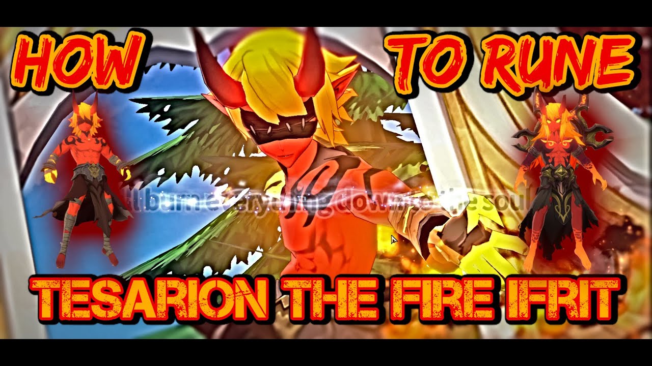 Summoners War Chronicles How To Rune The Fire Ifrit Tesarion & Speed