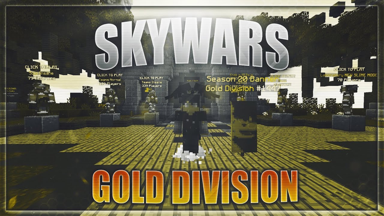 Hypixel Ranked Skywars | GOLD DIVISION - S20 - YouTube