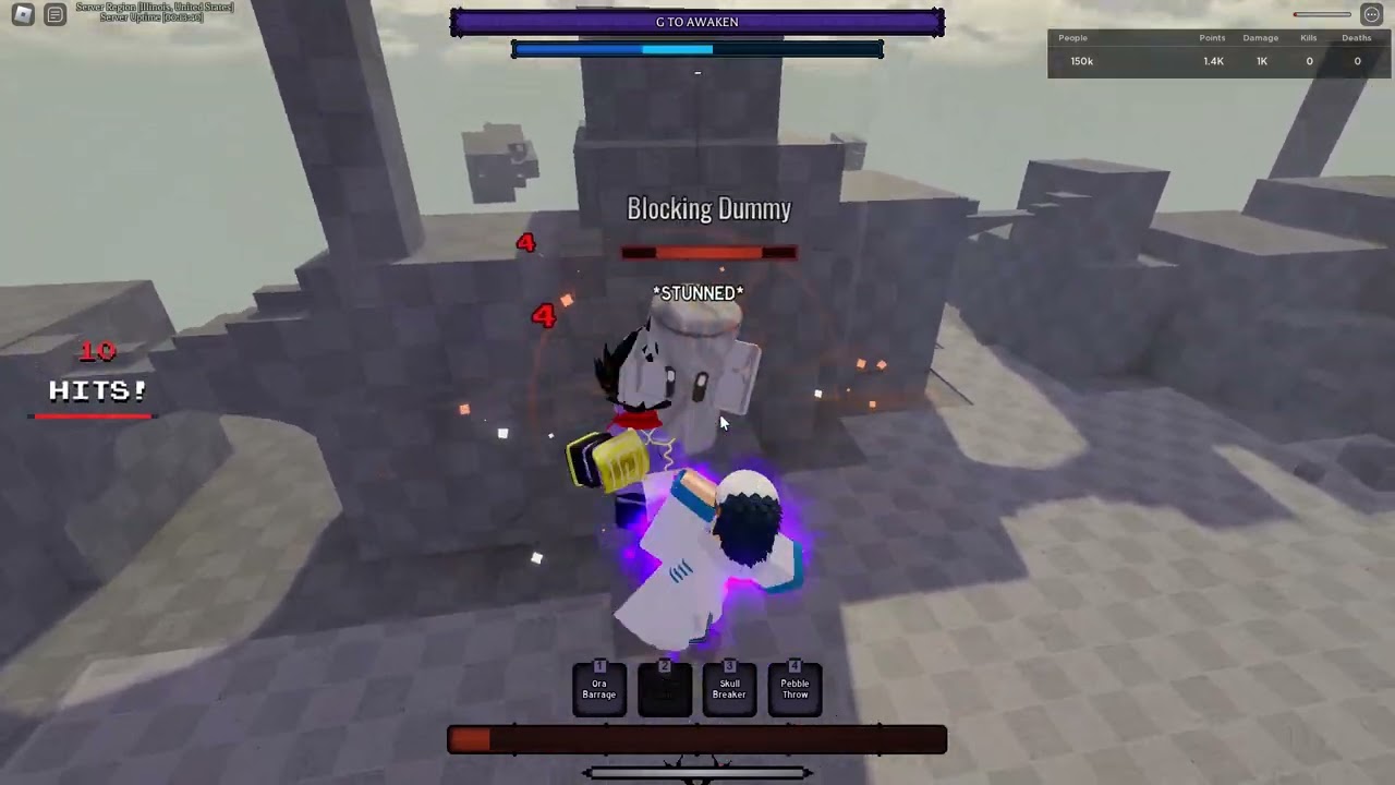 Jotaro 99% Combo | Anime Showdown