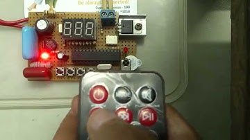 DIY Infrared decoding and code learning multi-remotes using Atmega8