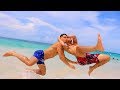 WWE MOVES AT THE BEACH 4