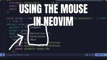 Custom Right-Click Menus in Neovim (LOL)