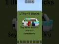 Part 4 (4 likes=20 blocks) #minecraft