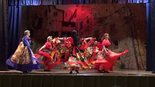 Цыганский танец. Сеньоры малая группа к-в Азиза