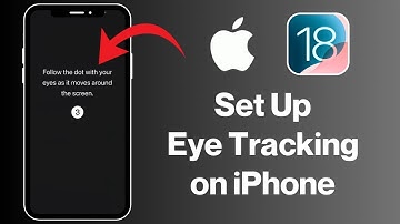 How To Set Up Eye Tracking on iOS 18 | How To Use Eye Tracker in iOS 18 | Install Eye Tracker iOS 18