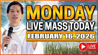 Download Lagu FILIPINO LIVE MASS TODAY ONLINE II FEBRUARY 16, 2026 II FR. FIDEL ROURA MP3
