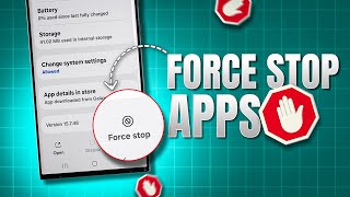 Stop Stuck Apps Instantly! How to Force Close & Force Stop Apps on Samsung Phones