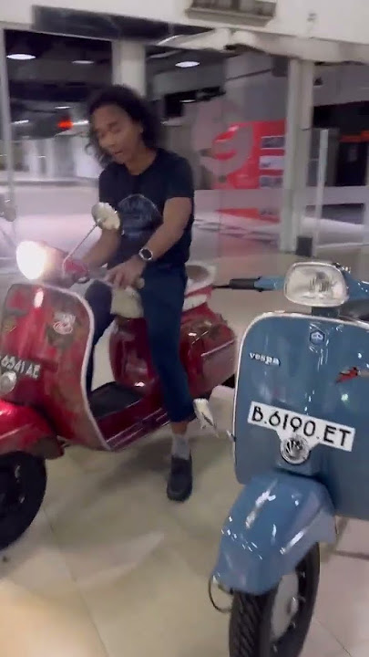 Vespa Listrik Kaka slankš„° #vespa #scoot #slank #slankindonesia #slankers