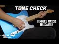 TONE CHECK: Fender J Mascis Telecaster Demo | No Talking