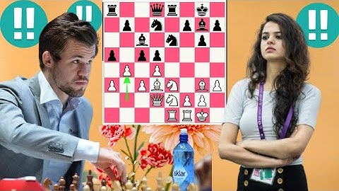 King Magnus Carlsen vs Tania Sachdev Chess game 29