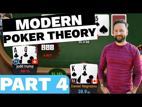 PART 4!!! How to Use MODERN POKER THEORY - $25,000 Buy-in Super High Roller!