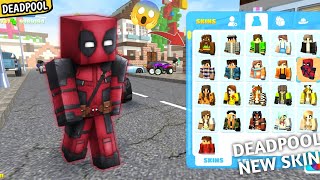 Deadpool Skin New Update School Party Craft  screenshot 5