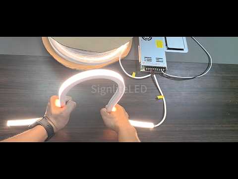 Signliteled Factory Direct 48V Neon Flex Anti-Amarelo Iluminação de Neon de Silicone