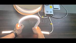 SignliteLED Factory Direct 48V Neon Flex Anti-Yellow Silicone Neon Lighting