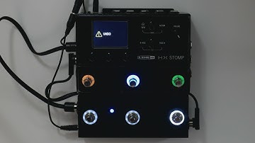 Triple I/O MIDI Controller for HX Stomp | Looper mode