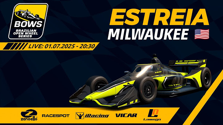Estreia - BOWS - Brazilian Open Wheels Series - The Milwaukee Mile