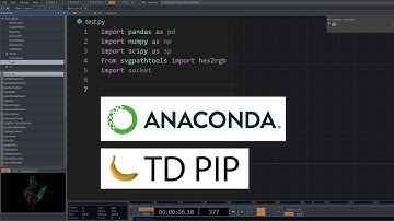 How to use external python libraries in Touchdesigner
