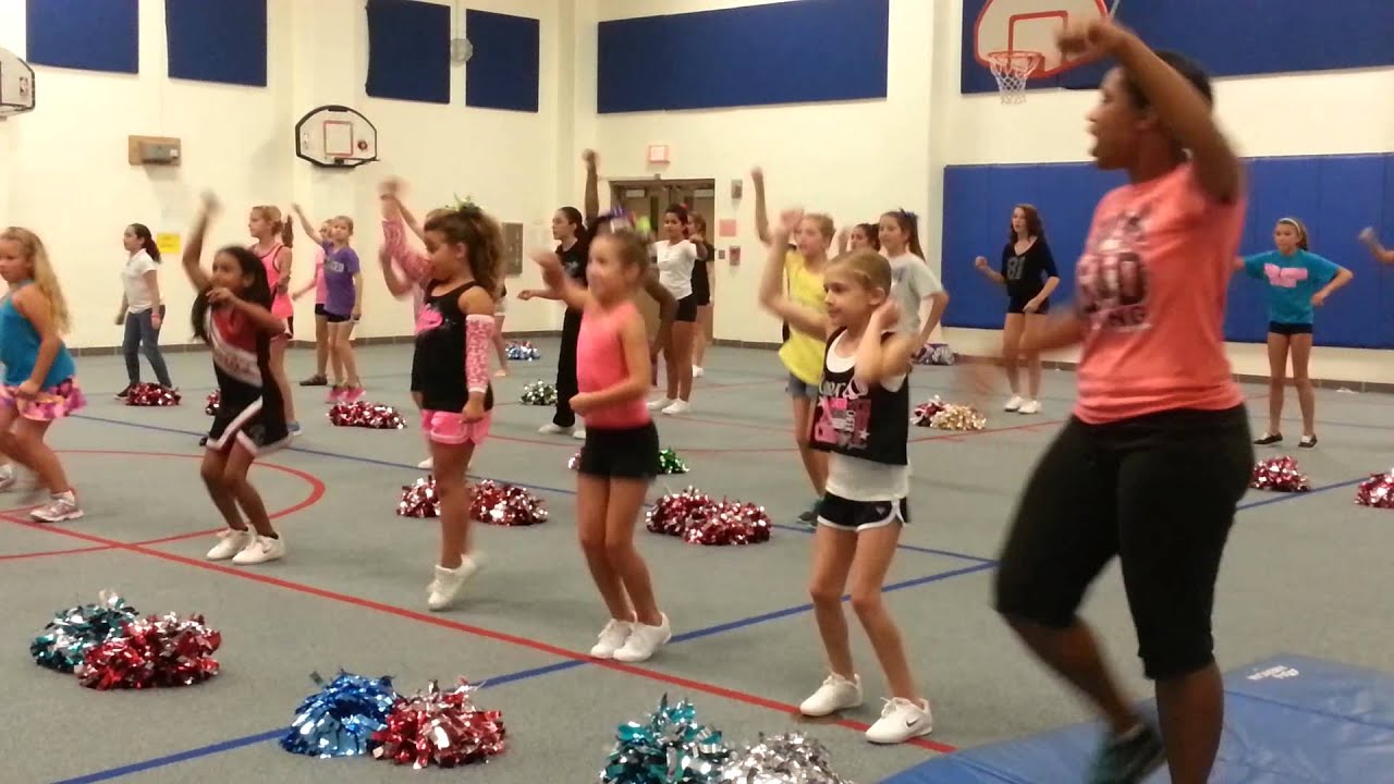 Cheerleading class 1 YouTube