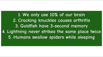 Viral Myths Debunked ..Pt.1