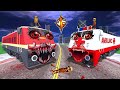 😱 Haunted Train ATTACKED the Ambulance Train in Indian Bike Driving 3D | Horror Train Battle Begins!