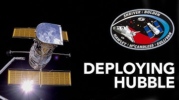 STS 31 Launched Hubble Space Telescope