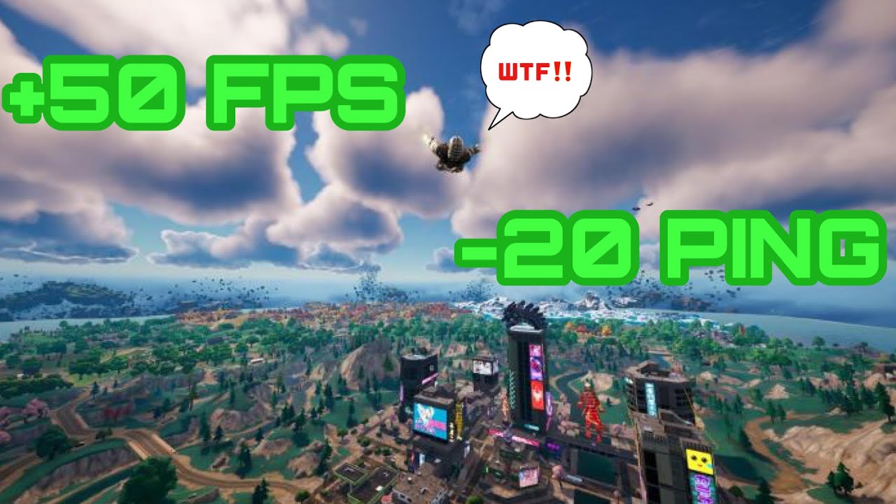How I Get Less Ping and More Fps in Fortnite And You can too!! PC EASY ...