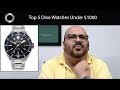 TOP 5 Dive Watches Under $1000 - Federico Talks Watches