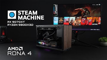 We Built he  Fastest All-AMD RDNA4 Steam Machine! Insane Performance