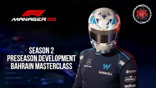 F1 Manager 2022 - Williams Speedrun - S2 - Preseason Car Development (Part 1/3)