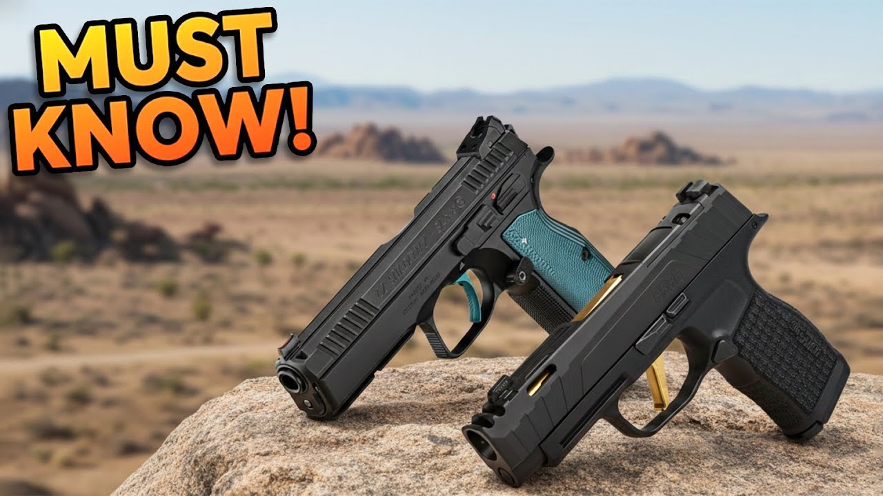 15 пистолетов, о которых вам нужно знать в 2026 году (Не все новые пистолеты стоят своих денег!)