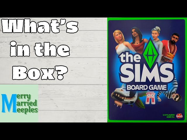 The Sims Board Game - Unboxing - YouTube