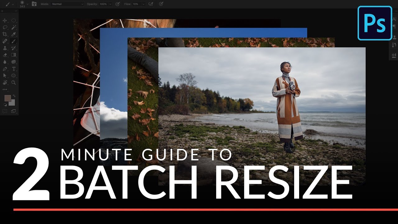 How To Batch Resize Photos In Photoshop In Only 2 Minutes Youtube