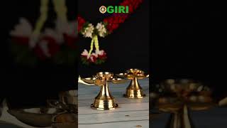 Brass Panch Deepak Aarti | Lamp for Pooja | Antique Collections |  Giri India | Contact - 9600106611