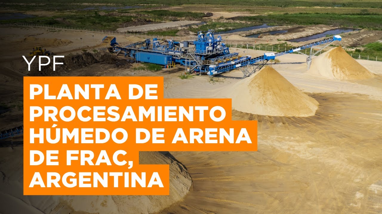 Planta del CDE para el procesamiento húmedo de Arenas de Fractura para ...