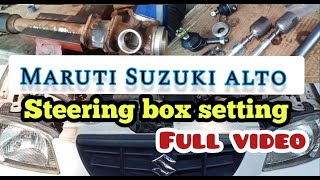 How To Rebuild a Steering Rack | Suzuki Maruti Steering Box Repair