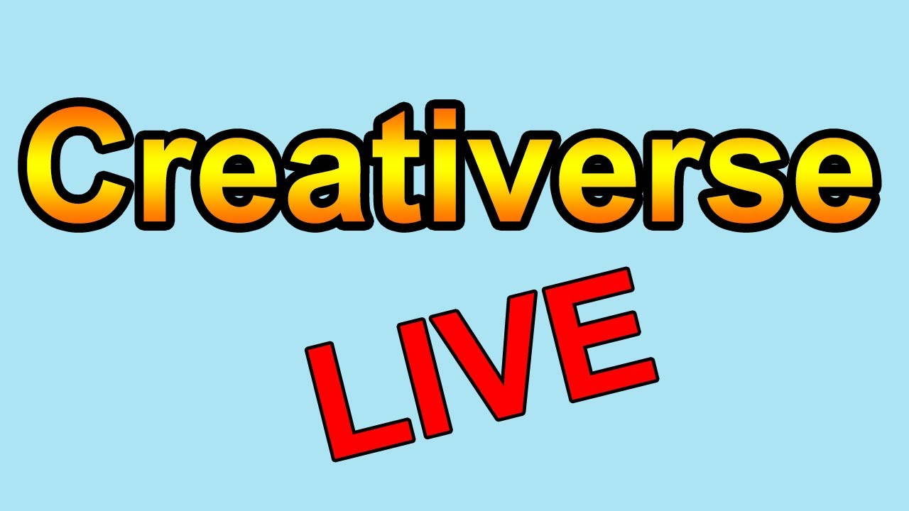 CREATIVERSE LIVESTREAM! - Some Work on the Arena