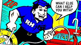Rooter Hero Comic Book Commercial Effects