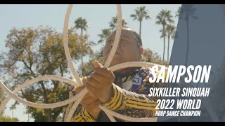 Sampson Sixkiller Sinquah - 2022 World Hoop Dance Champion