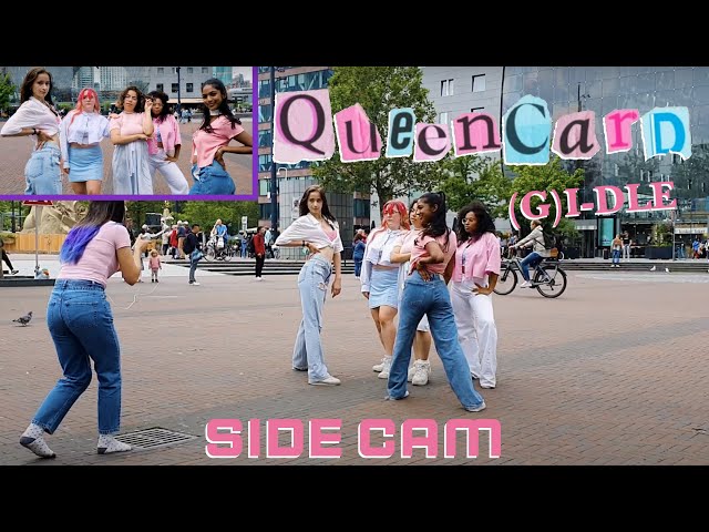 KPOP IN PUBLIC, LONDON] (G)-IDLE ((여자)아이들) - QUEENCARD, DANCE COVER BY  O.D.C