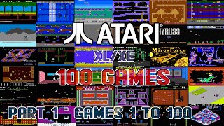 100 Atari XL/XE Games - Part 1: Games 1 to 100