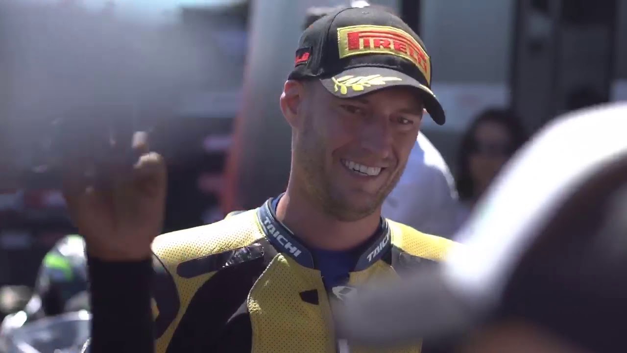 Podium World supersport wild card anthony west PI