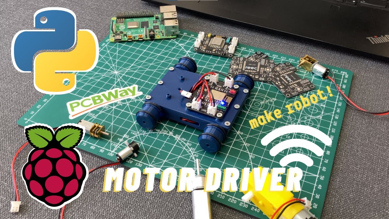 WiFi Motor Controller & Make Robot (ESP8266 & Arduino) - Usable with ...